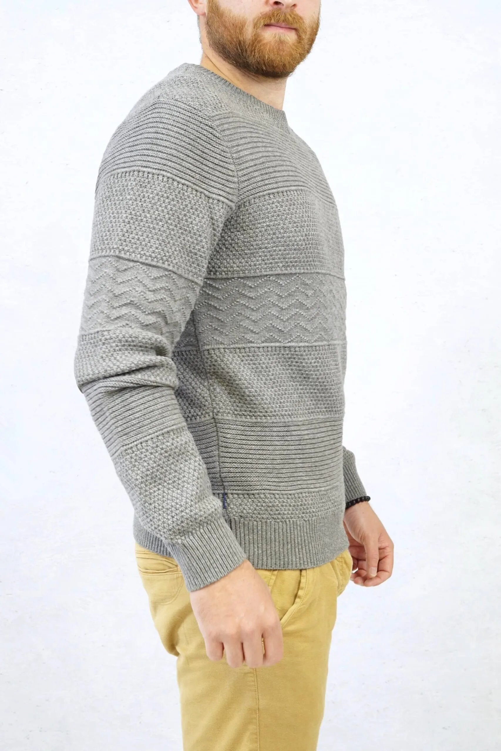 Maglione grigio lavorato | Gant