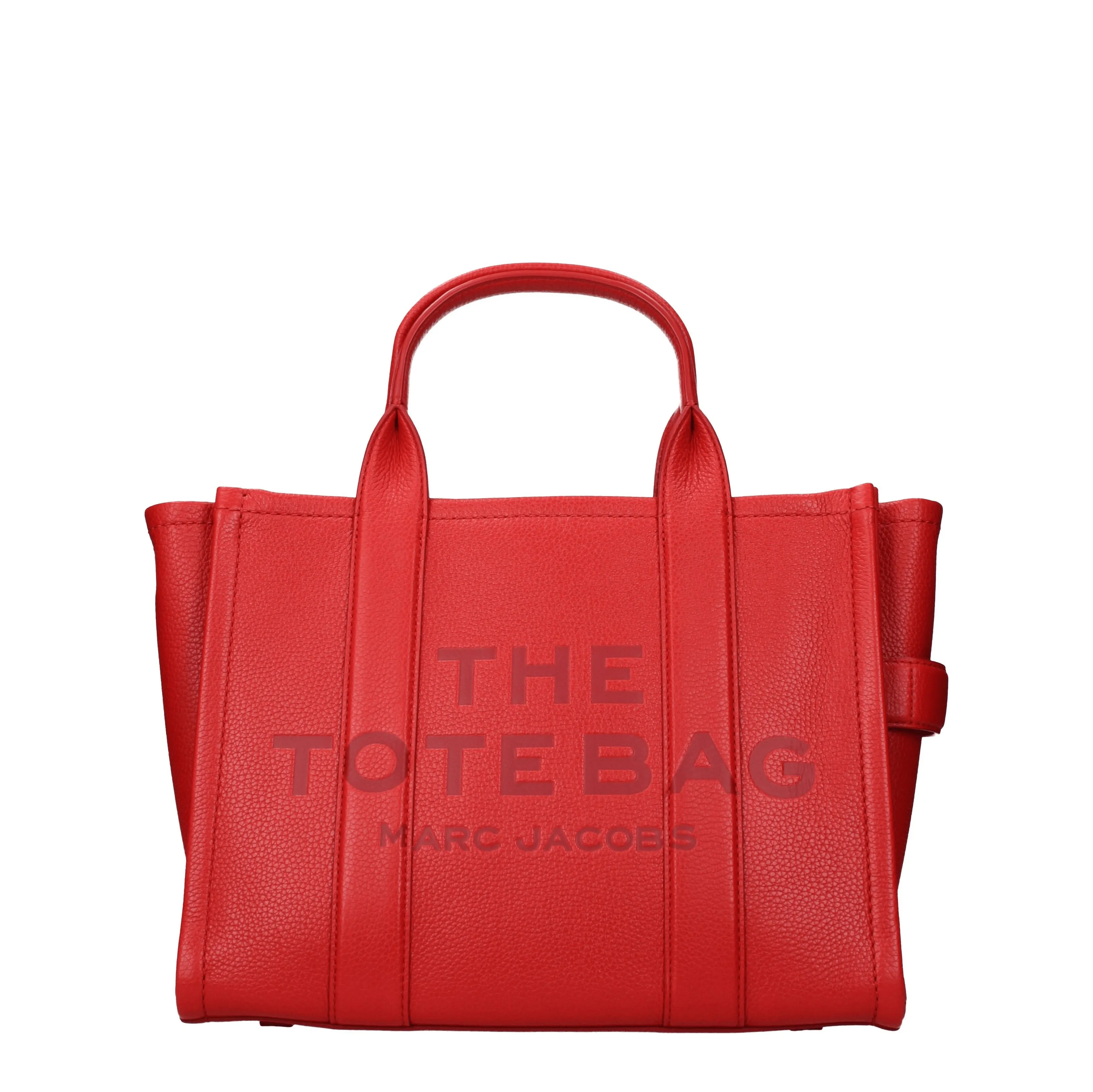 Marc Jacobs Borse a Mano Donna Pelle Rosso/True Red