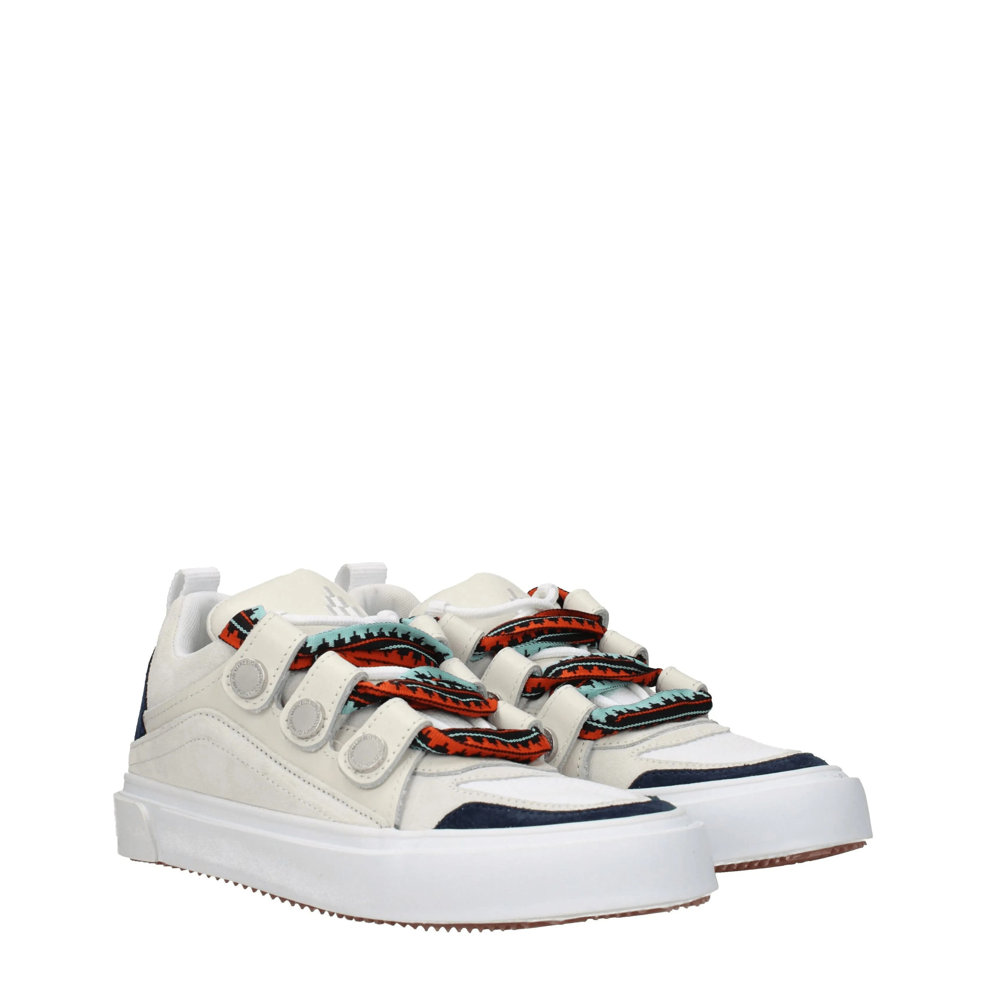 Marcelo Burlon Sneakers Ticinella Uomo Camoscio Beige/Cera