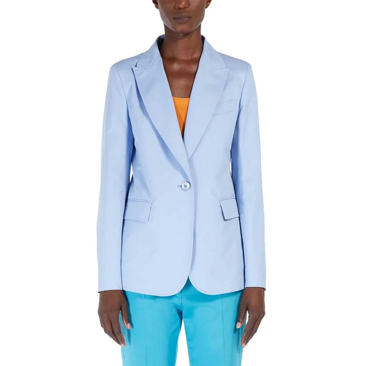      MAX MARA WEEKEND BLAZER IN TWILL DI COTONE E LINO DONNA  