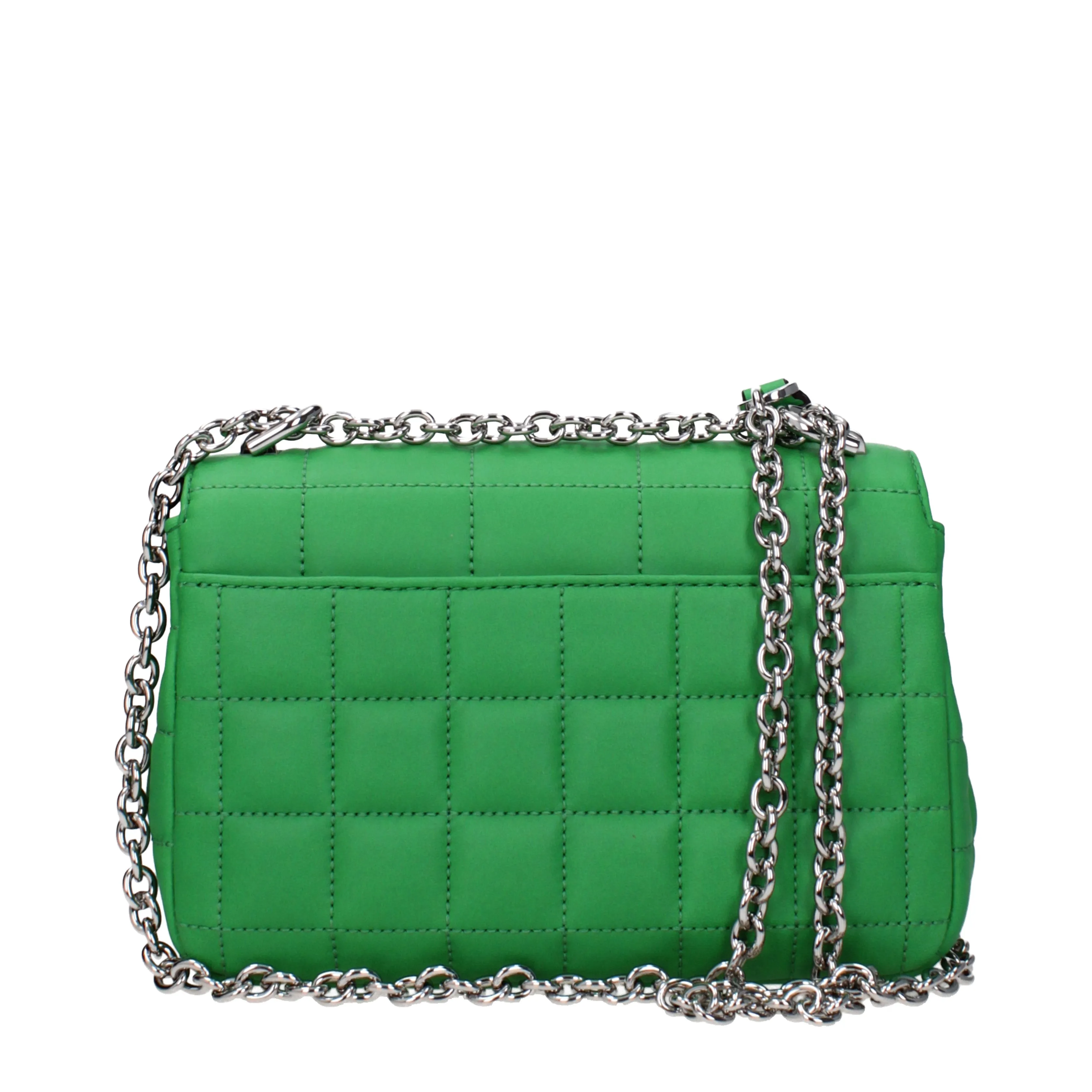 Michael Kors Borse a Tracolla Soho sm Donna Pelle Verde/Palma