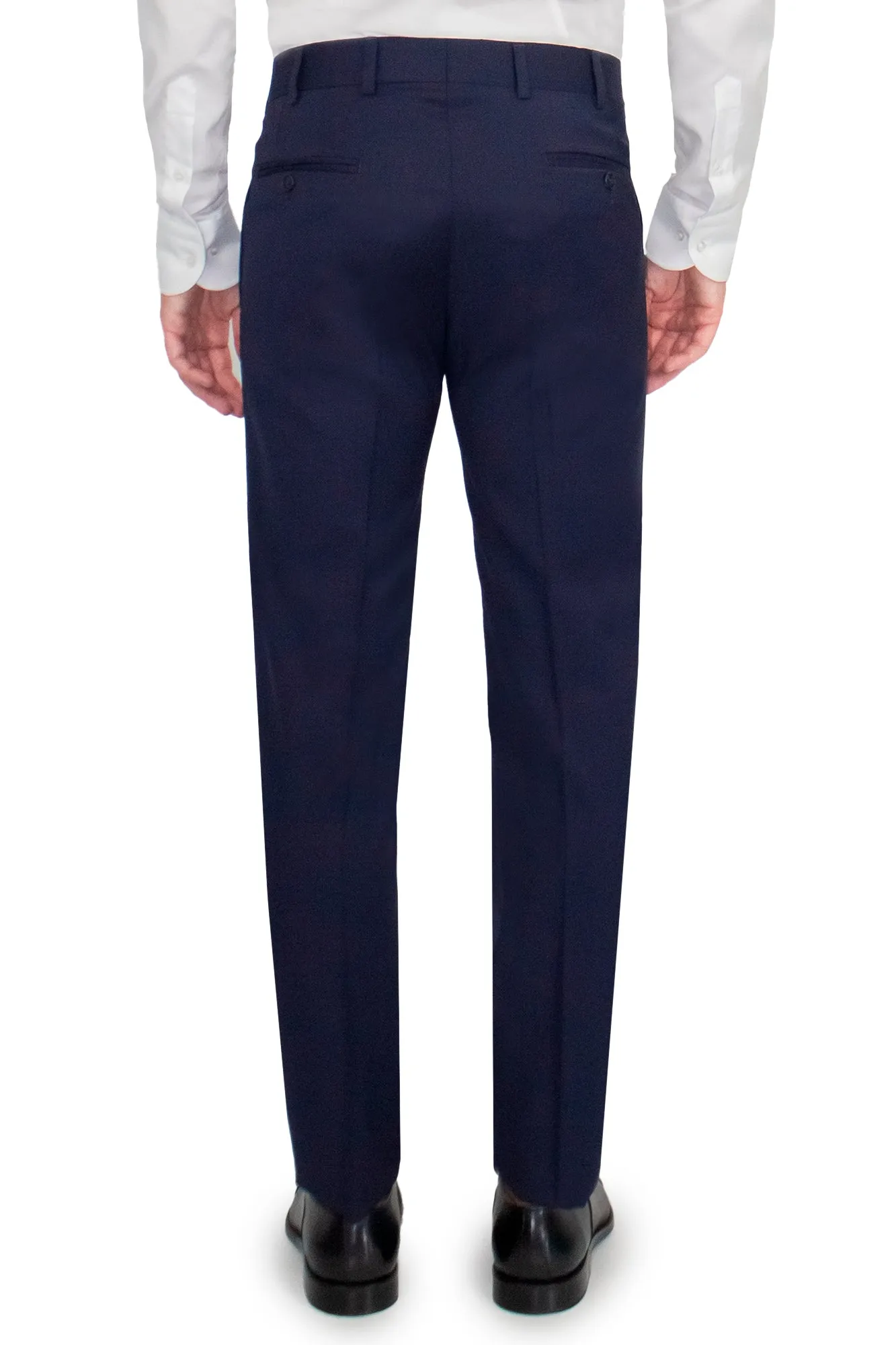 Mix & Match - Pantaloni extra slim in lana natural stretch