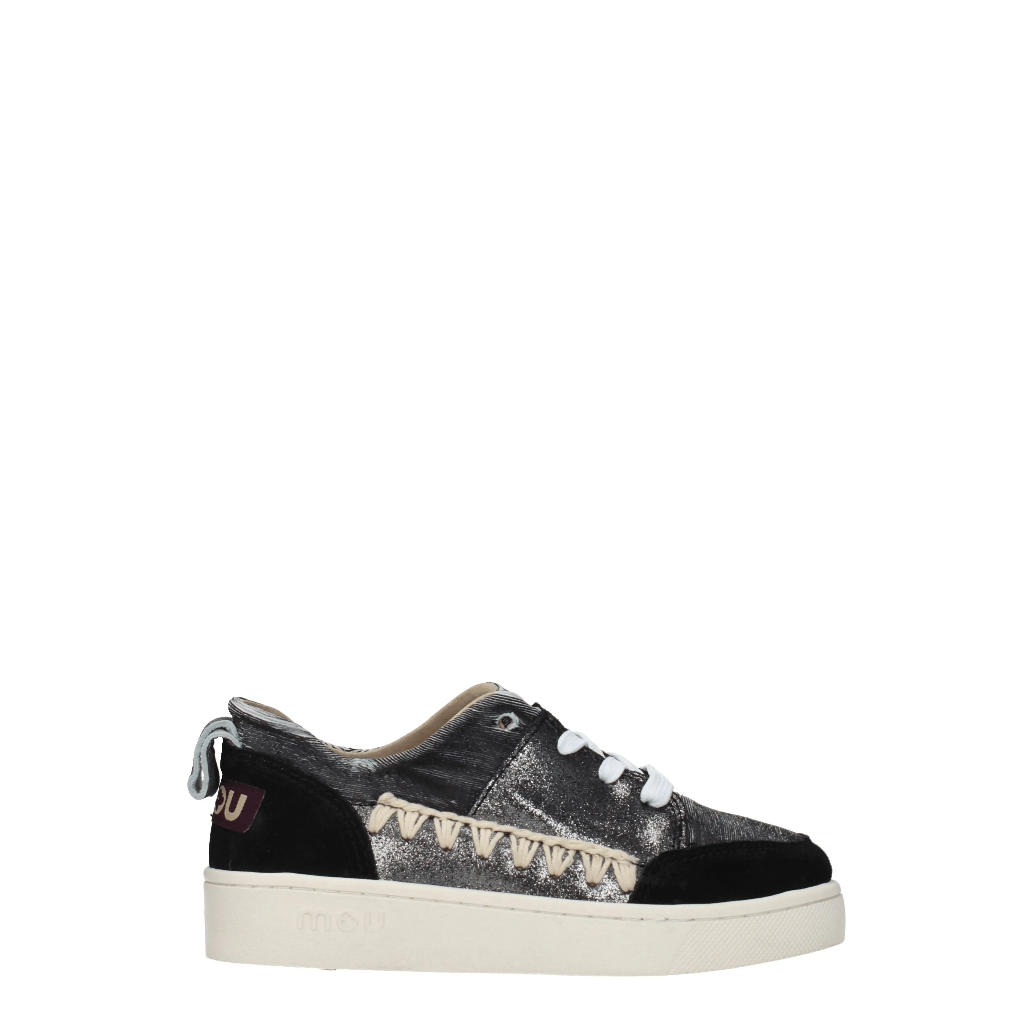 Mou Sneakers Donna Camoscio Grigio/Nero