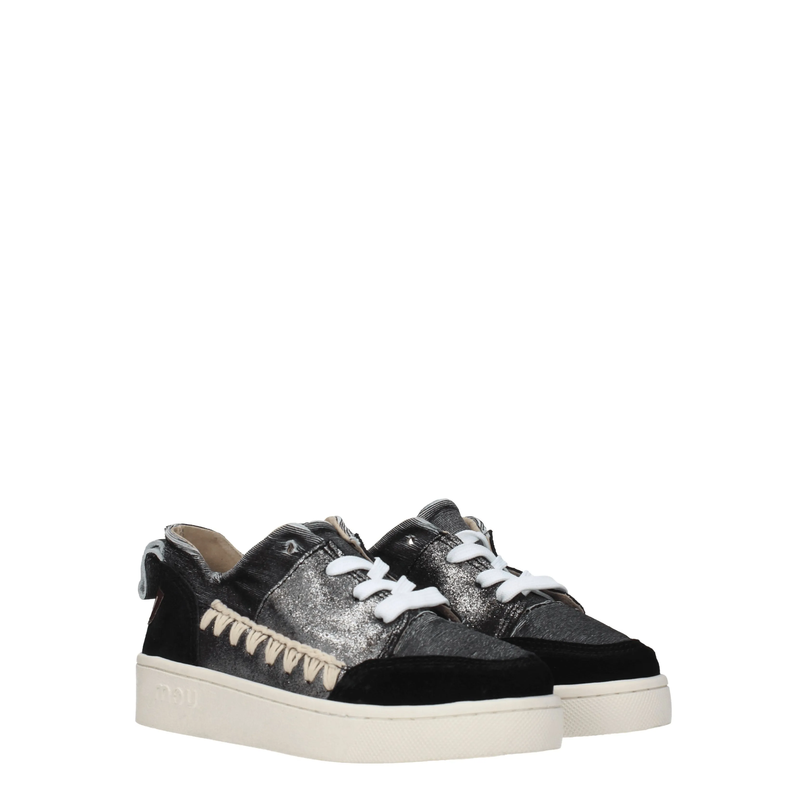 Mou Sneakers Donna Camoscio Grigio/Nero