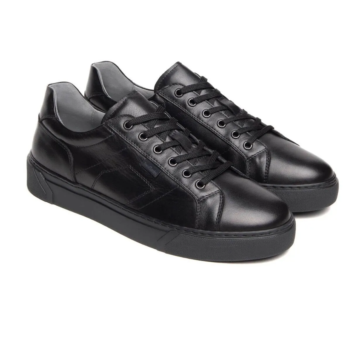 NERO GIARDINI SNEAKERS I400450U 100 NERO  