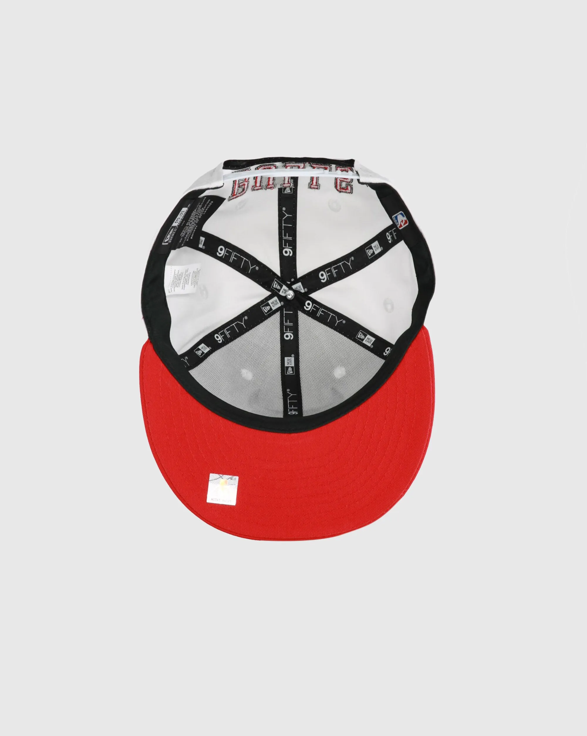 New Era Cappello Crown Team 9Fifty Chicago Bulls Bianco Unisex