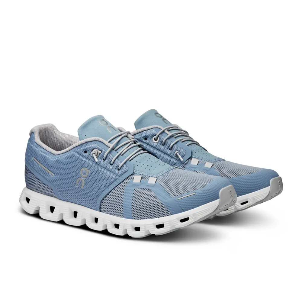 On Running Men Cloud 5 - Chambray / White