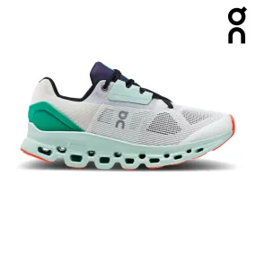 On Running Women Cloudstratus - White / Creek