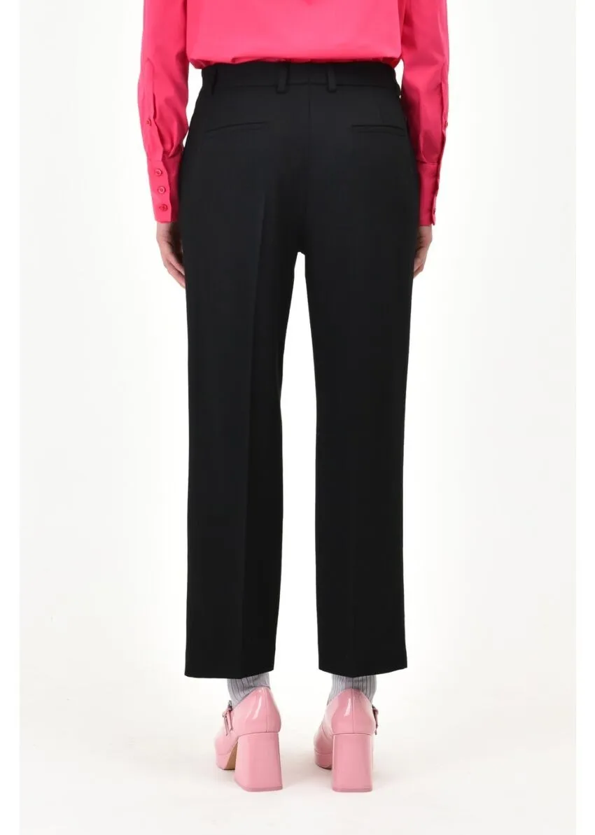 PANTALONE CROPPED LANA VISCOSA