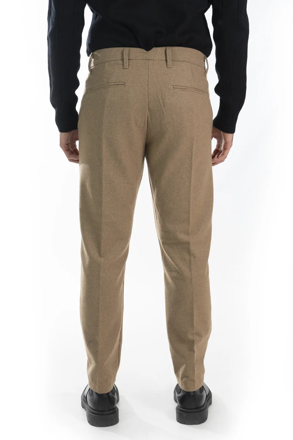 Pantalone Uomo Lana Bottone Centrale Art. Pt180