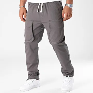 Pantaloni cargo grigio antracite