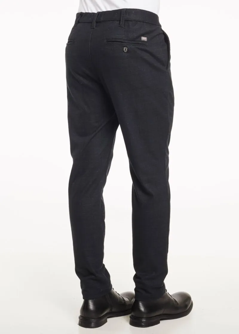 Pantaloni chino in jersey stampato