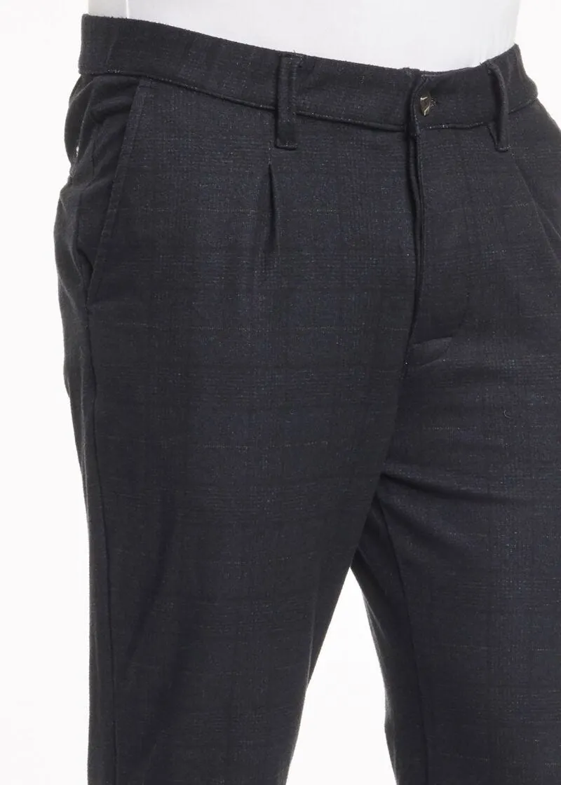 Pantaloni chino in jersey stampato