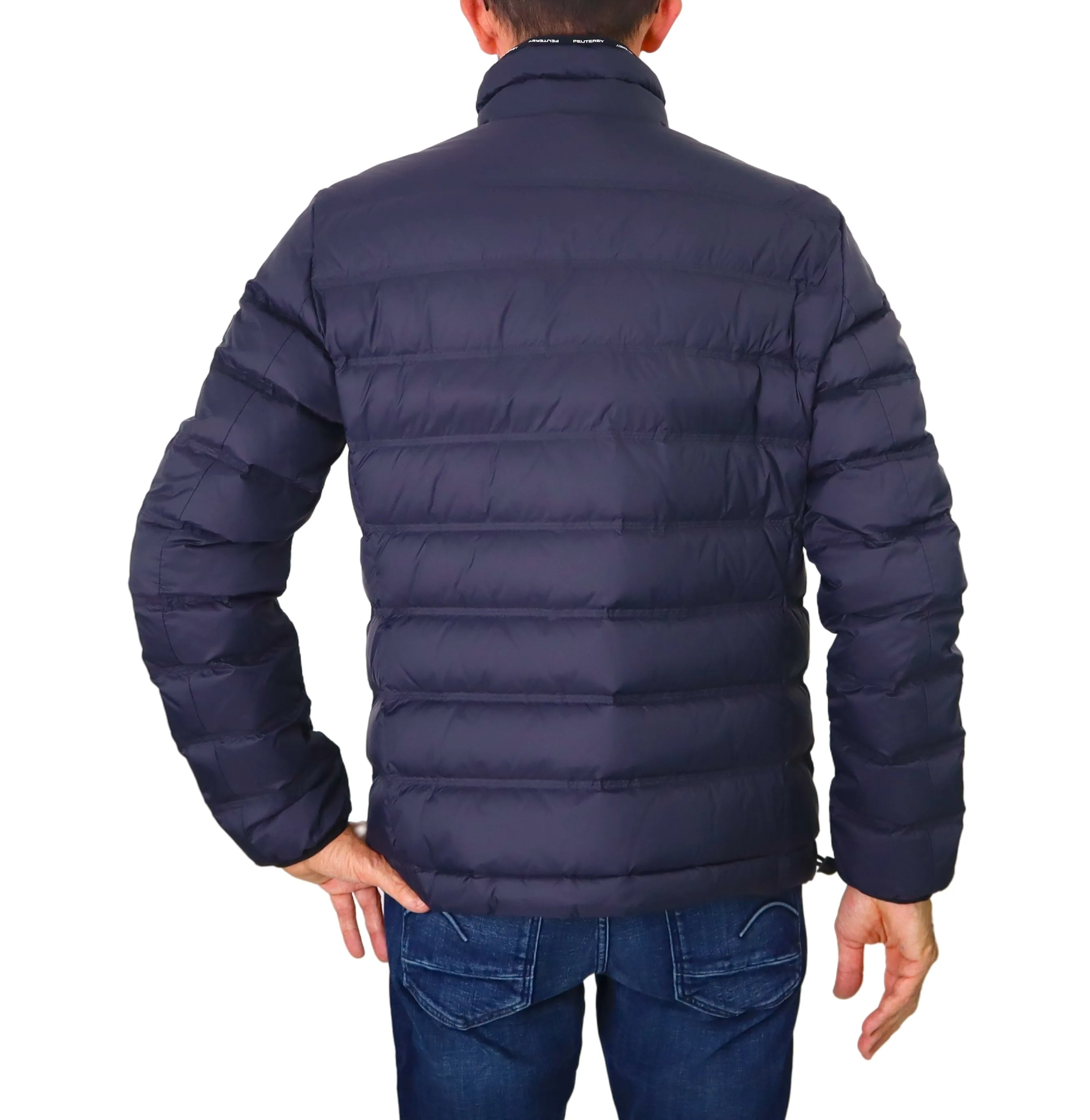 PEUTEREY giubbotto uomo bomber PROSKE KN PEU326301181503 215BL BLU inverno 2023