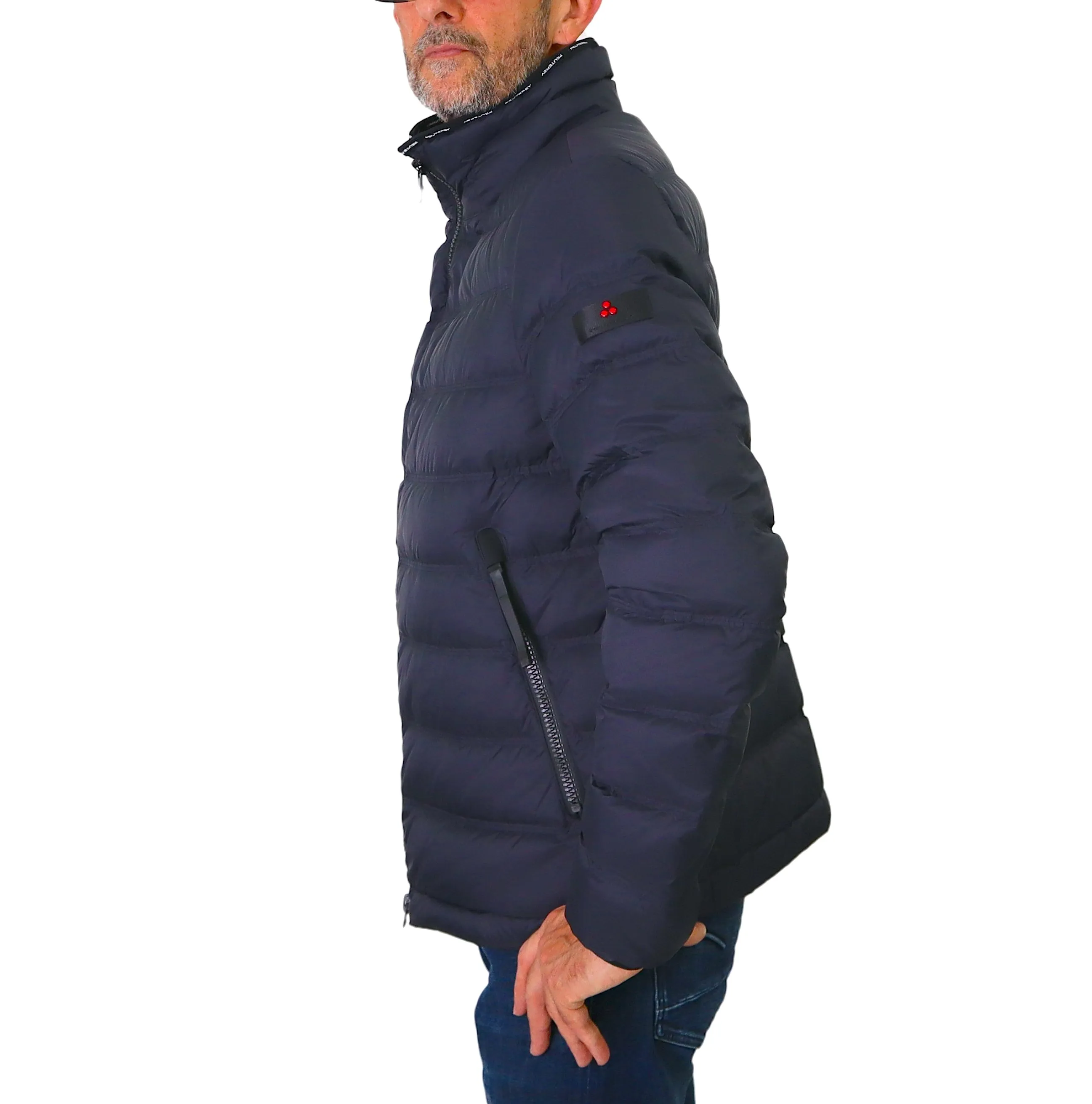 PEUTEREY giubbotto uomo bomber PROSKE KN PEU326301181503 215BL BLU inverno 2023