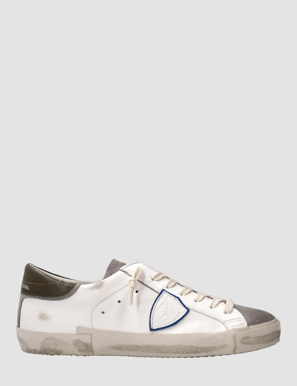 Philippe Model     SNEAKERS PRSX LOW BIANCO E ANTRACITE