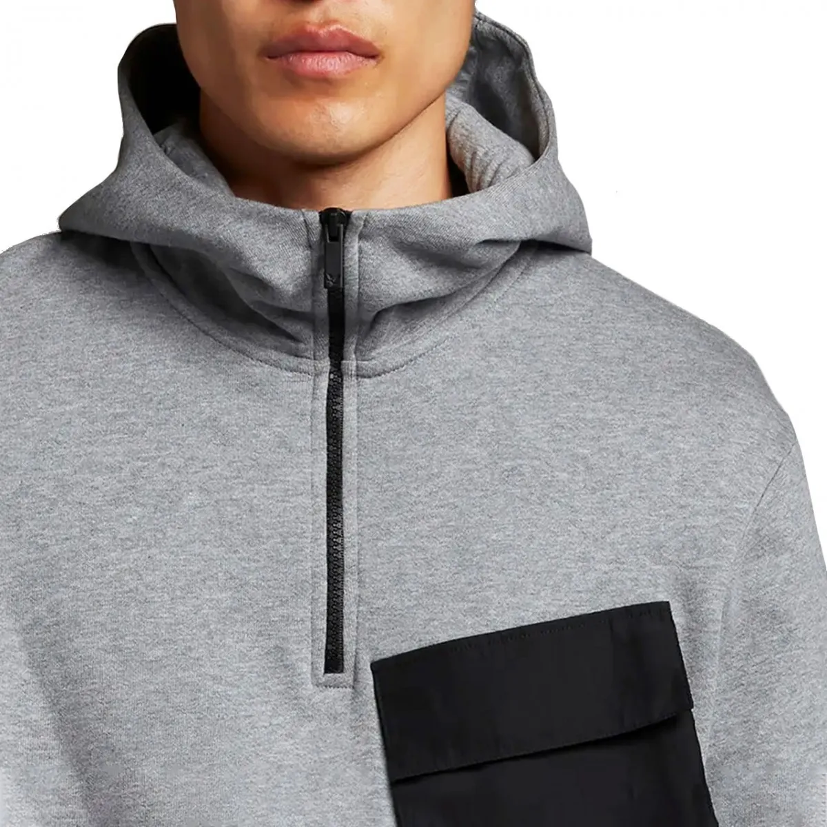 Pocket Hoodie, Grigio