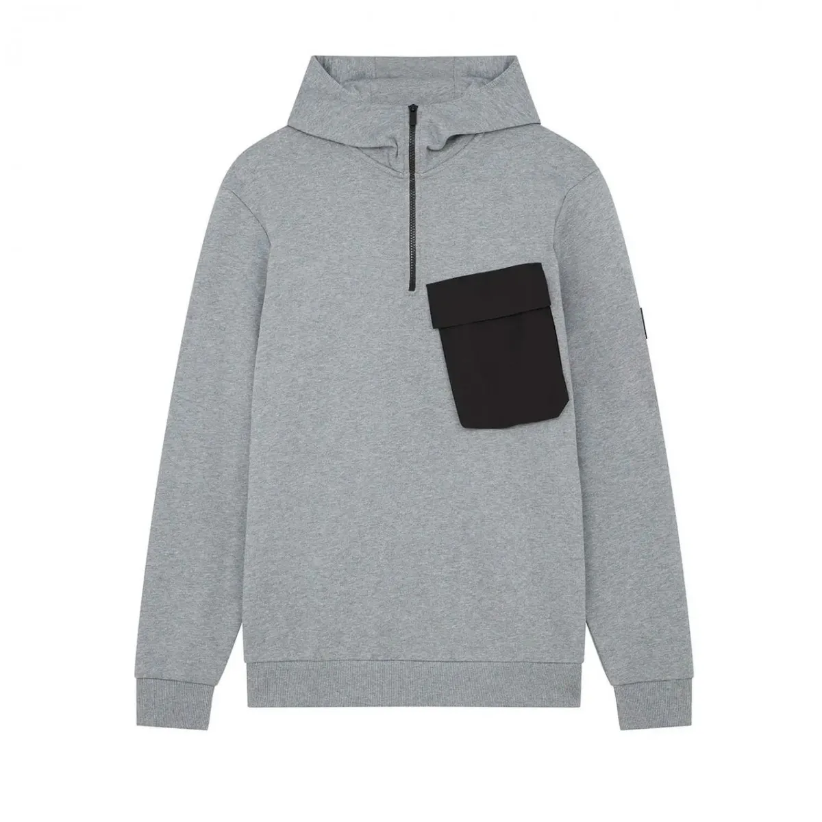 Pocket Hoodie, Grigio