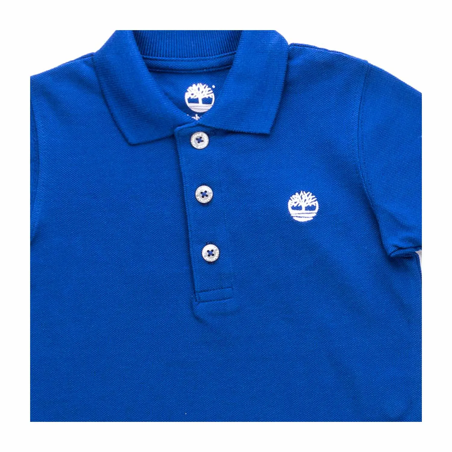 Polo Blu Cotone Neonato Bimbo