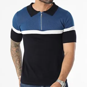 Polo manica corta blu navy