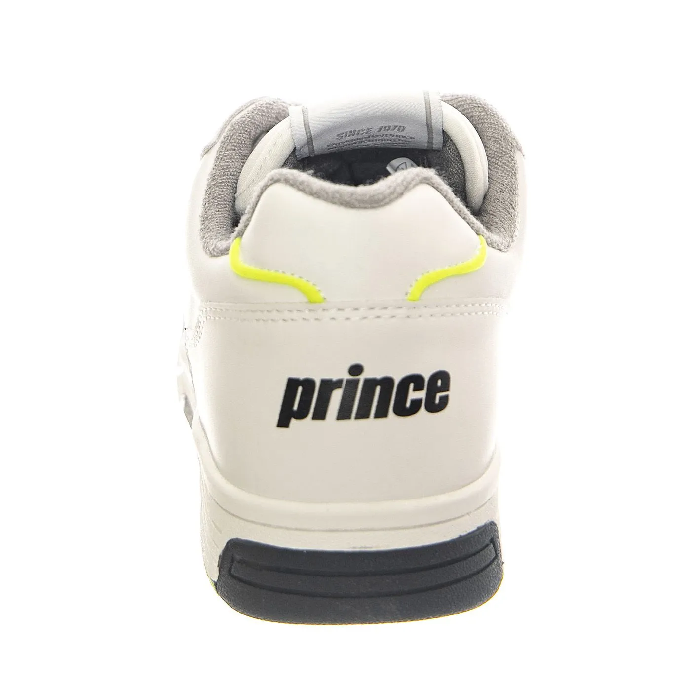 PRINCE FST838 White / Neon Lime - Scarpe Profilo Basso Uomo Bianche    