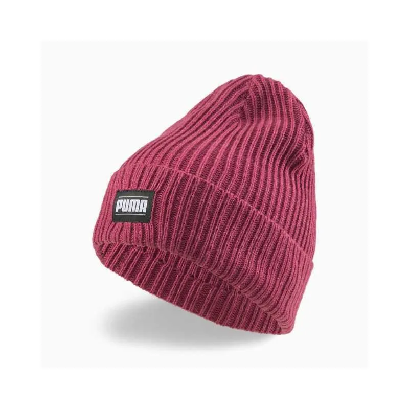 PUMA CAPPELLO RIBBED CLASSIC CUFF BEANIE COLORE ROSA