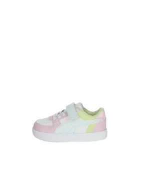 PUMA  SNEAKERS BASSA 394463 BIANCO/ROSA