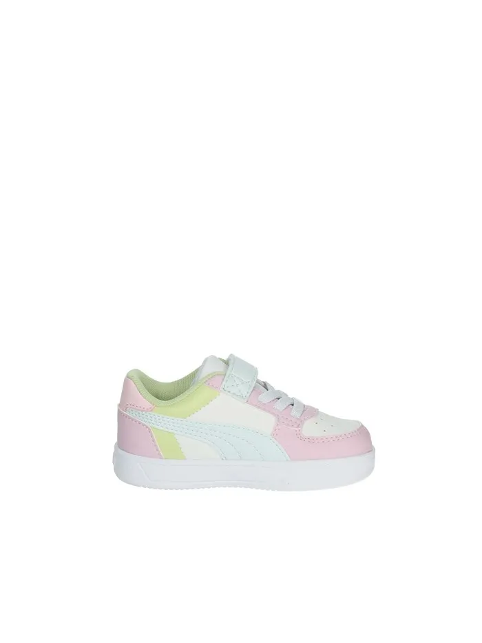 PUMA  SNEAKERS BASSA 394463 BIANCO/ROSA