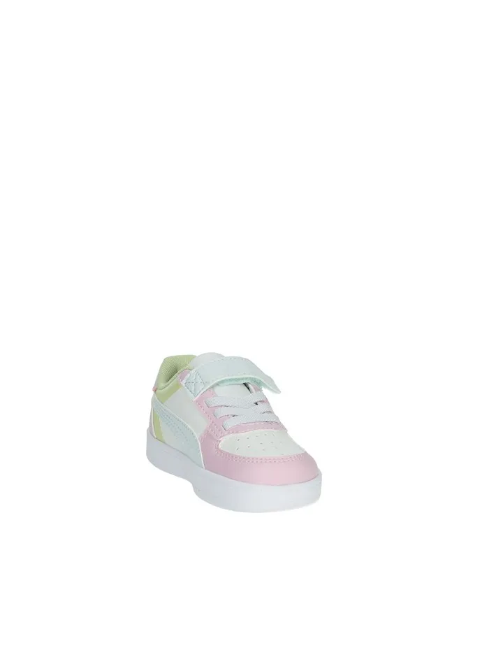 PUMA  SNEAKERS BASSA 394463 BIANCO/ROSA