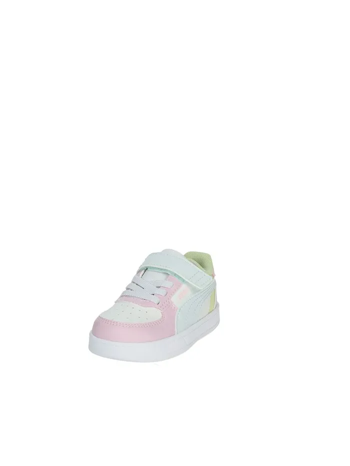 PUMA  SNEAKERS BASSA 394463 BIANCO/ROSA