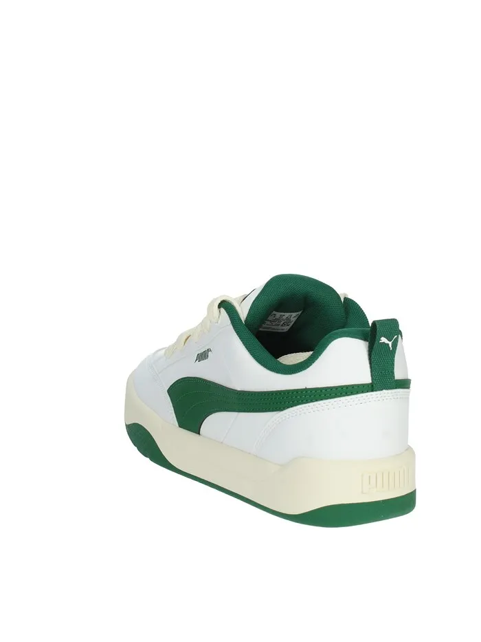 PUMA  SNEAKERS BASSA 395084 BIANCO/VERDE