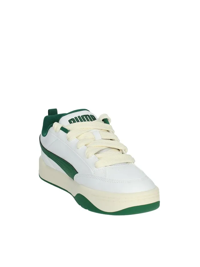 PUMA  SNEAKERS BASSA 395084 BIANCO/VERDE