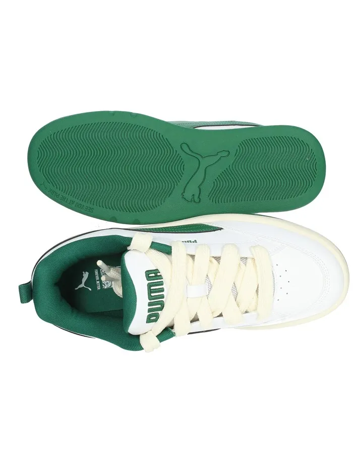 PUMA  SNEAKERS BASSA 395084 BIANCO/VERDE