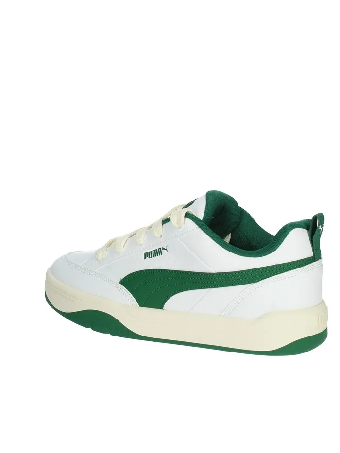 PUMA  SNEAKERS BASSA 395084 BIANCO/VERDE