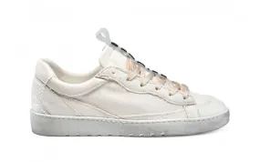 Raffia sneaker / White