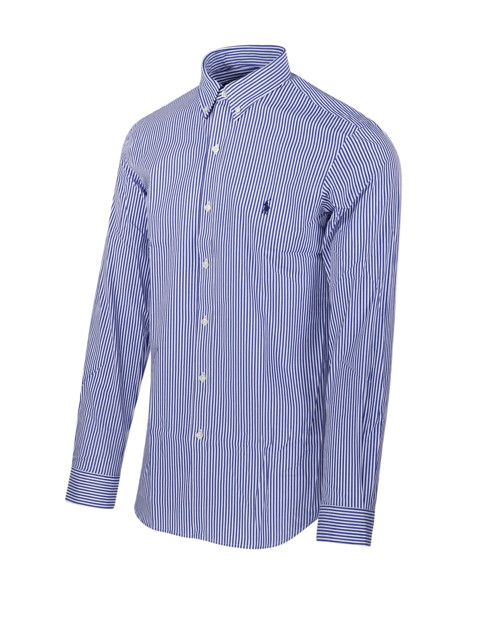  RALPH LAUREN  MEN RALPH LAUREN BLUE COTTON SHIRT