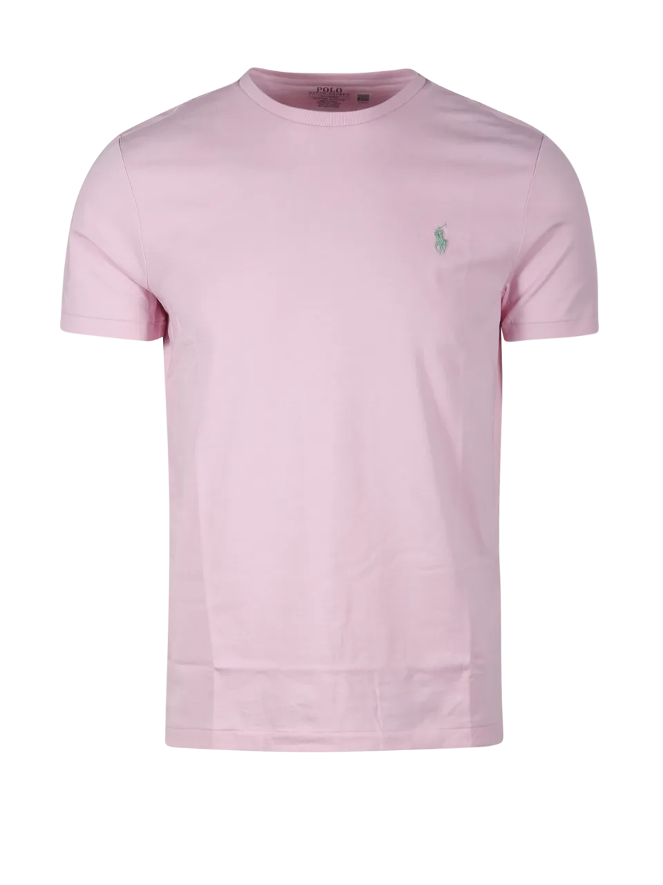  RALPH LAUREN  MEN RALPH LAURENT PINK COTTON T-SHIRT