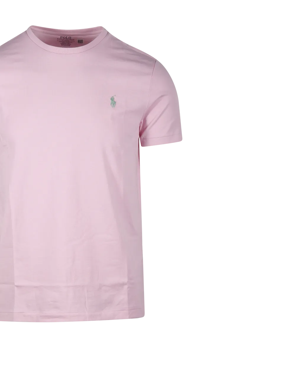  RALPH LAUREN  MEN RALPH LAURENT PINK COTTON T-SHIRT