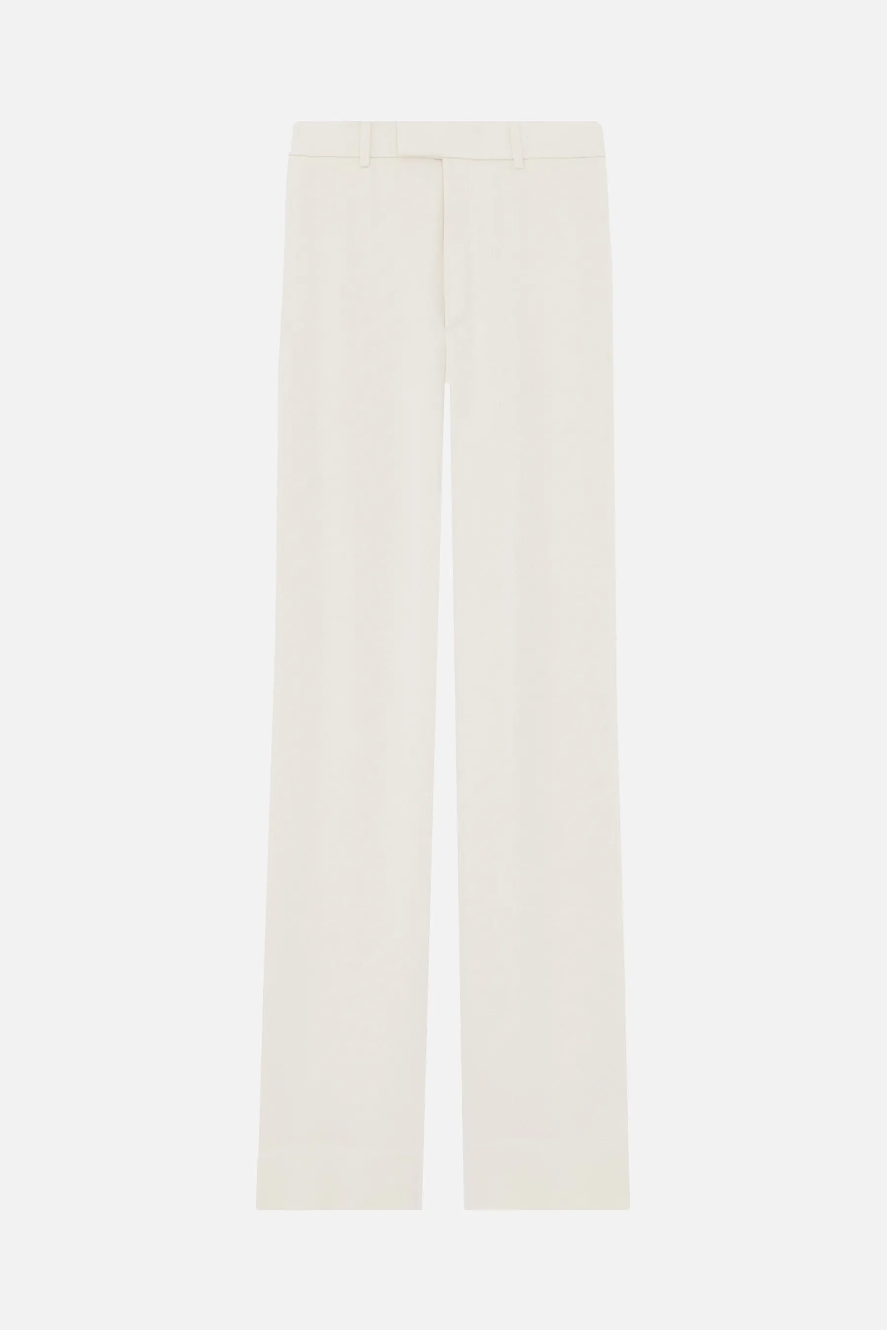  SAINT LAURENT pantalone a gamba larga in crepe envers satin 