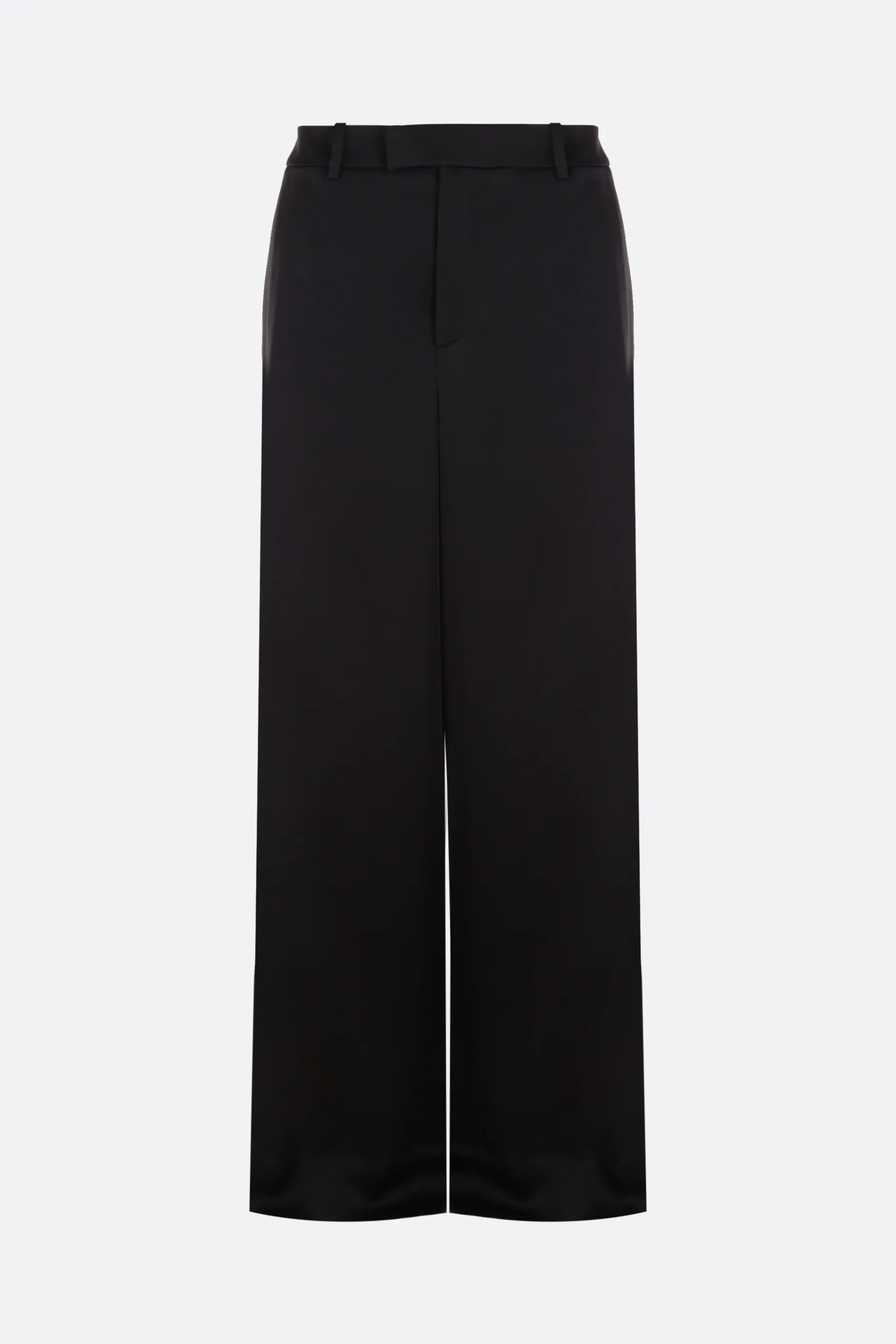  SAINT LAURENT pantalone oversize in crepe envers satin 