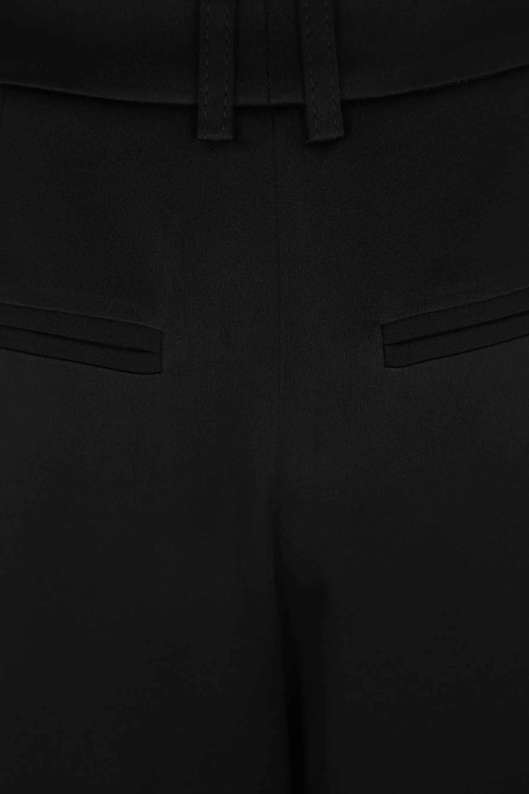  SAINT LAURENT pantalone oversize in crepe envers satin 