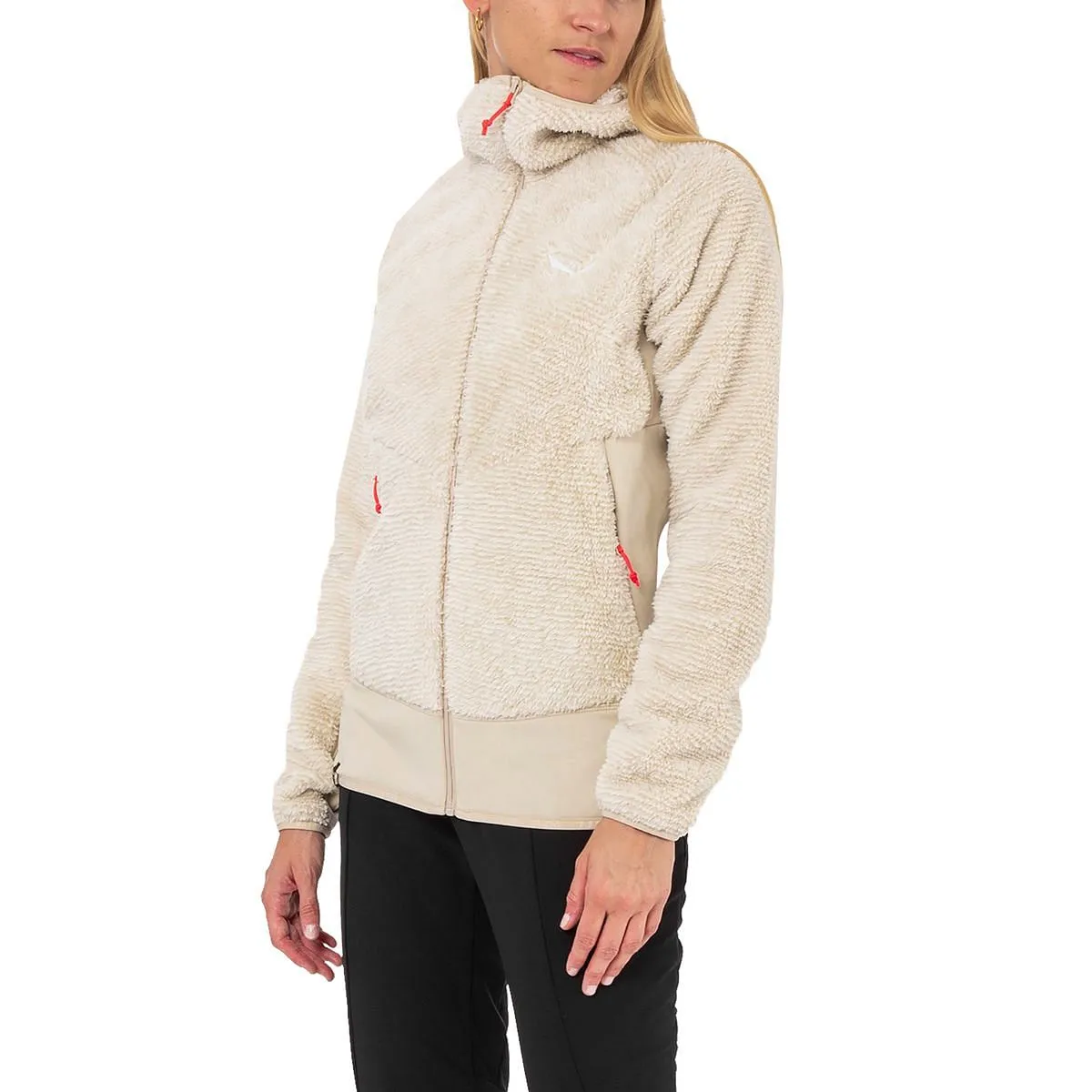      SALEWA PILE FULL ZIP CON CAPPUCCIO TOGNAZZA DONNA  