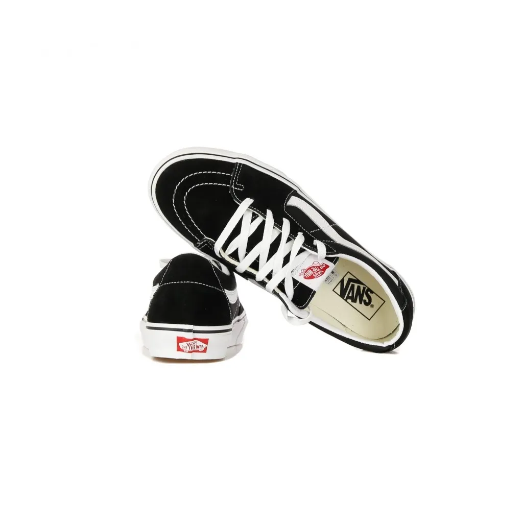 SCARPA BASSA SK8-LOW BLACK/TRUE WHITE