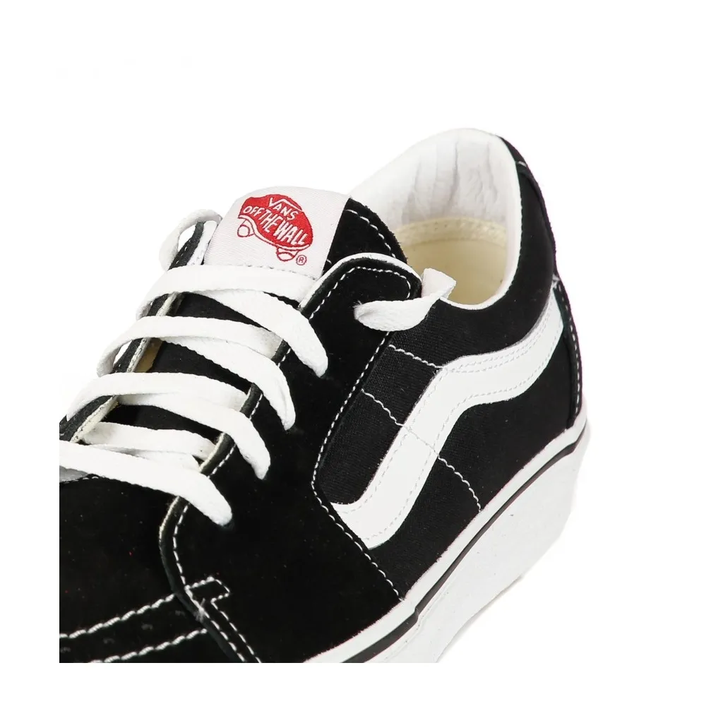 SCARPA BASSA SK8-LOW BLACK/TRUE WHITE