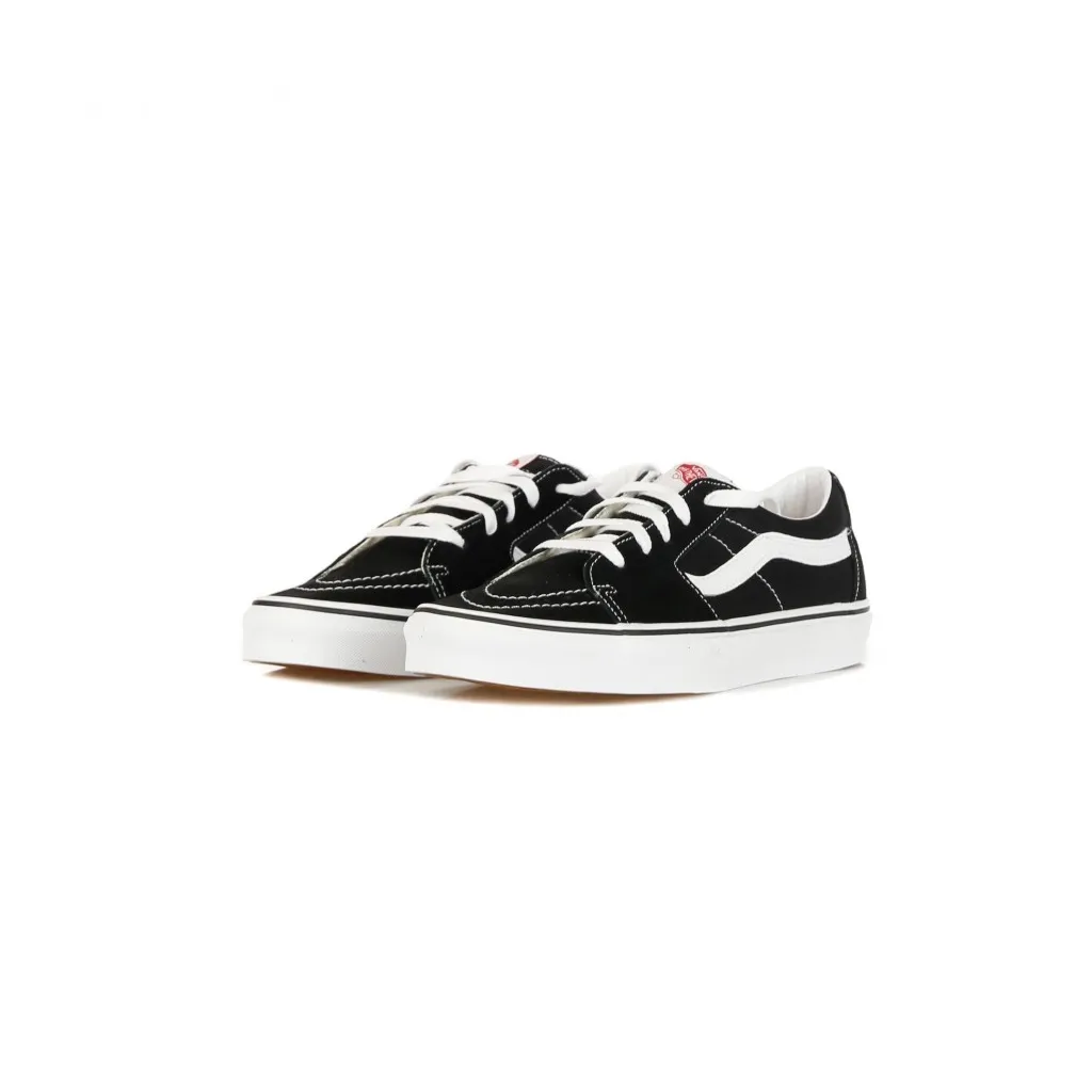 SCARPA BASSA SK8-LOW BLACK/TRUE WHITE