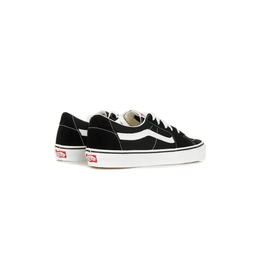 SCARPA BASSA SK8-LOW BLACK/TRUE WHITE