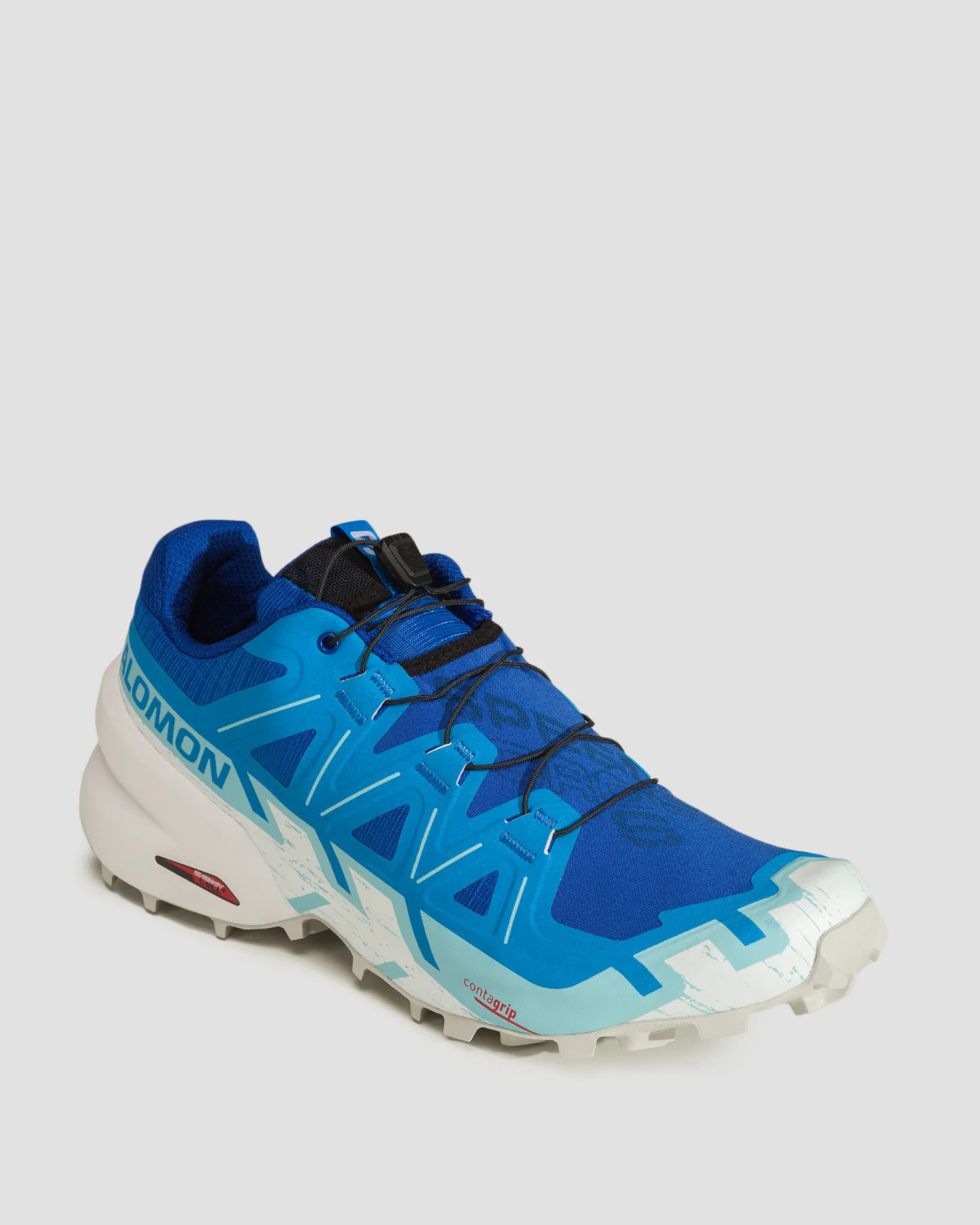 Scarpe da trail da uomo Salomon Speedcross 6 L47301700-blue-ibizbl-wht