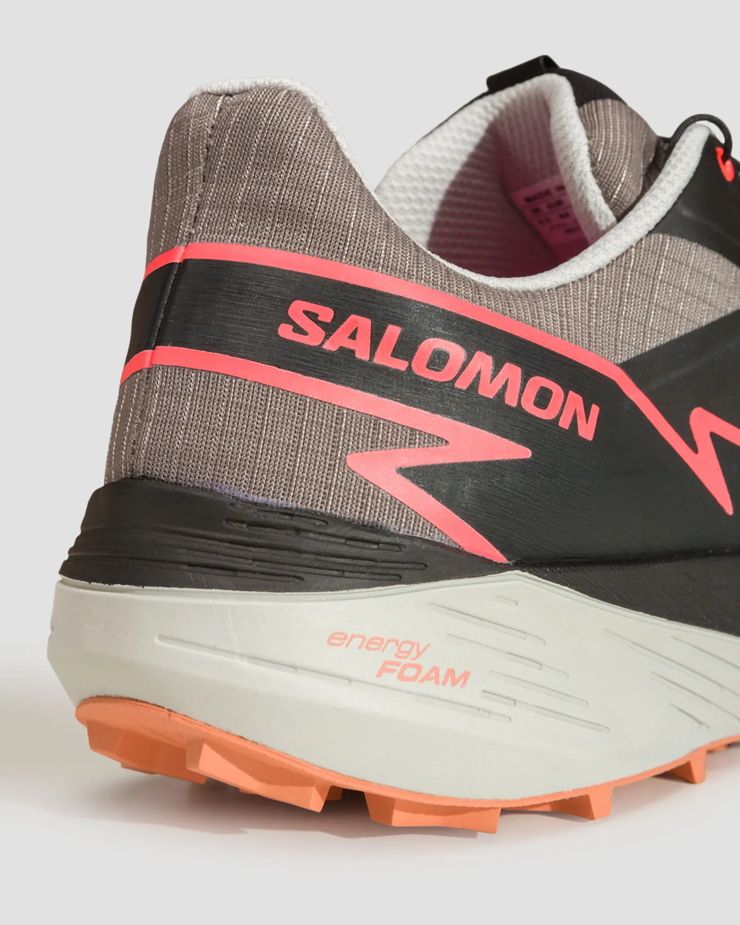 Scarpe da trail da uomo Salomon Thundercross grigie L47382600-pkiten-black-pink-g