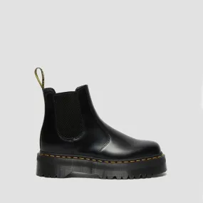 Scarpe Dr Martens 2976 Quad Black Polished Smooth Uomo