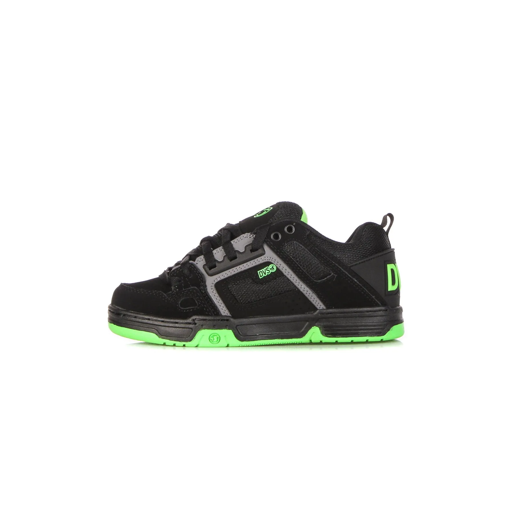 Scarpe Skate Uomo Comanche Black/charcoal/lime/nubuck